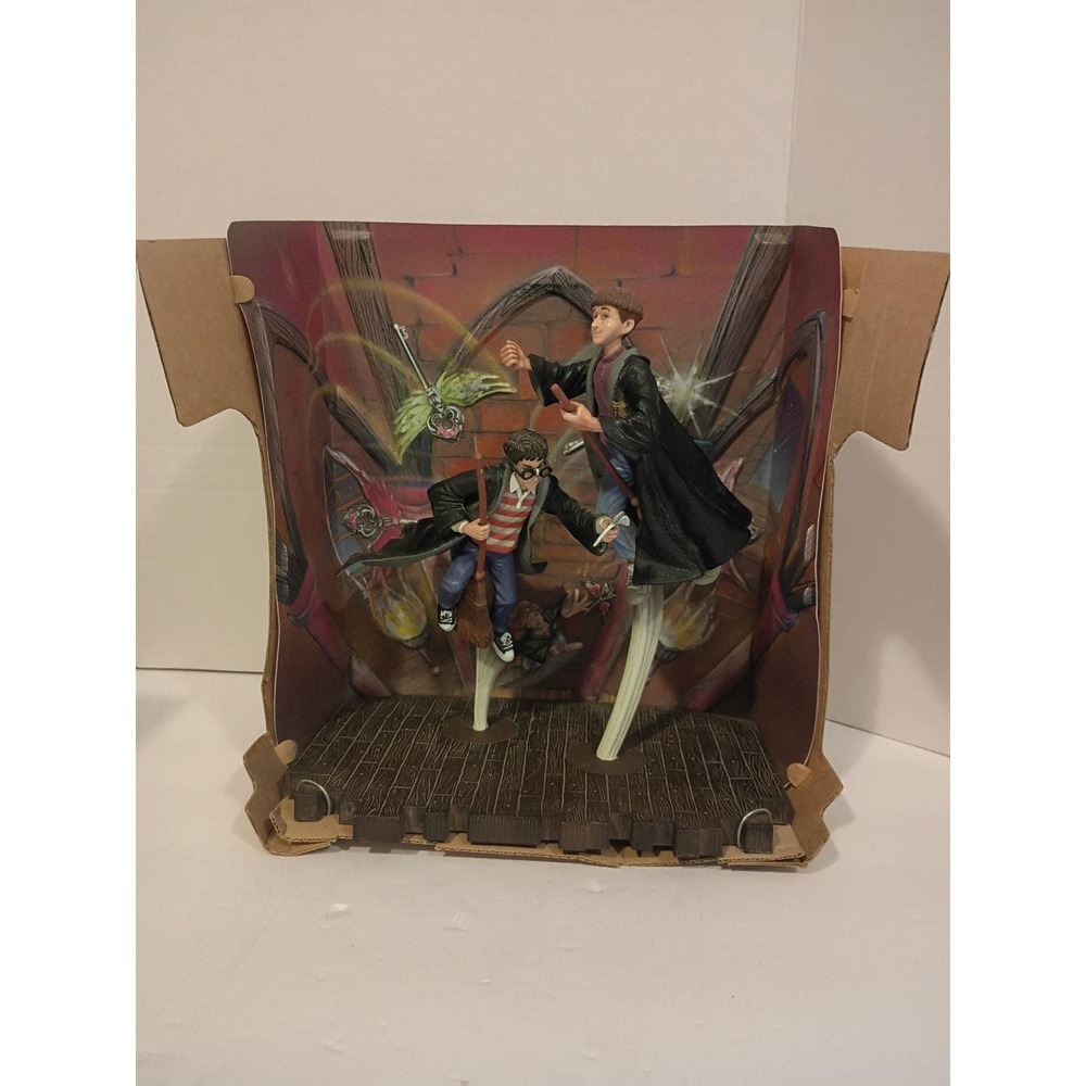 Harry‎ Potter Ron Weasley Flying Keys Diorama Sorcerer's Stone Figure Set
